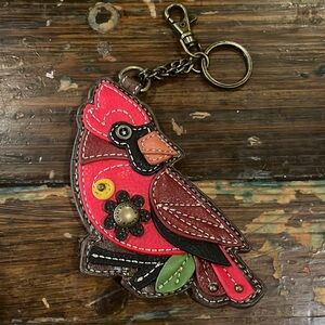 Chala Cardinal Keychain, Coin Purse